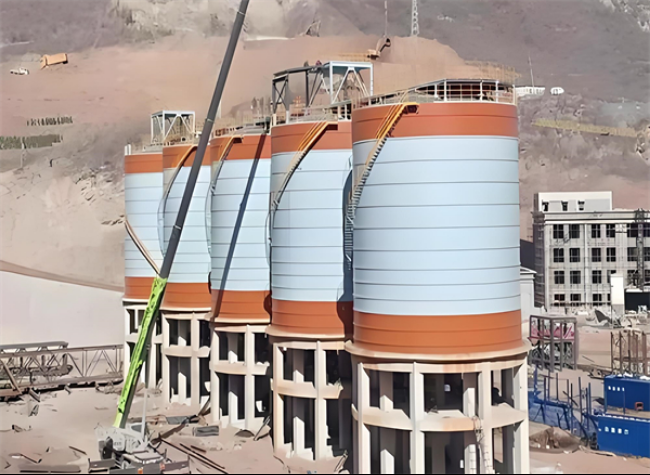 鹿寨高架钢板仓