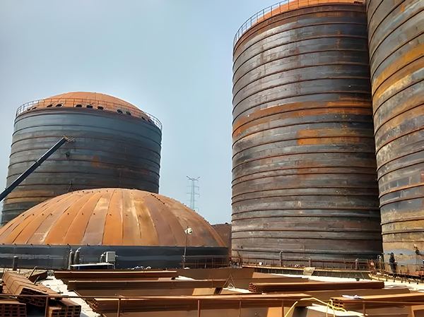 鹿寨焦粉钢板仓